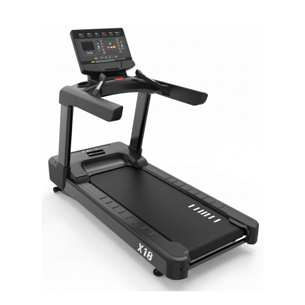 Esteira profissional comercial TT-X18 TRFIT preta para academia