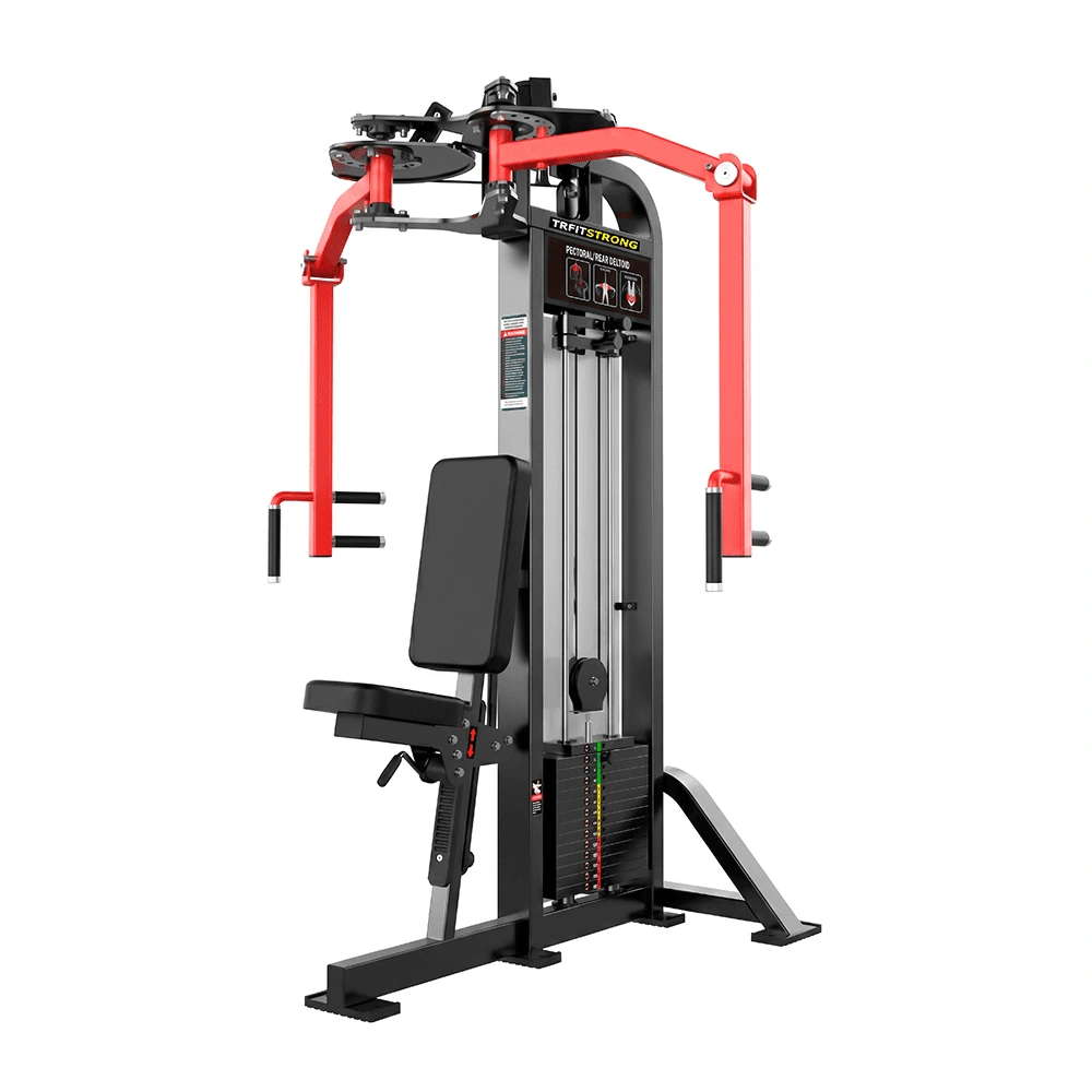 Máquina de voador peitoral e deltóide posterior HS02 equipamento profissional para treino de peitoral, ombros e costas.