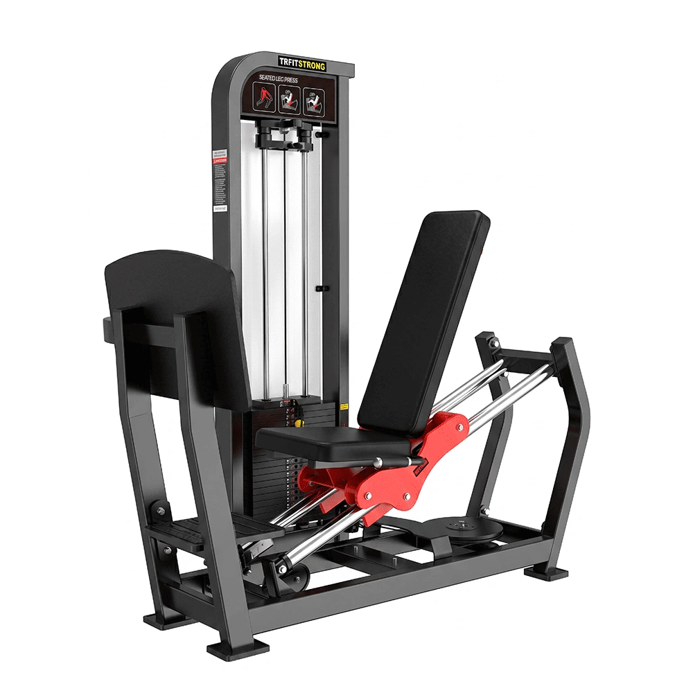 Máquina Leg Press Sentado Horizontal HS12 equipamento profissional de musculação para treino de pernas, quadríceps, glúteos e panturrilhas