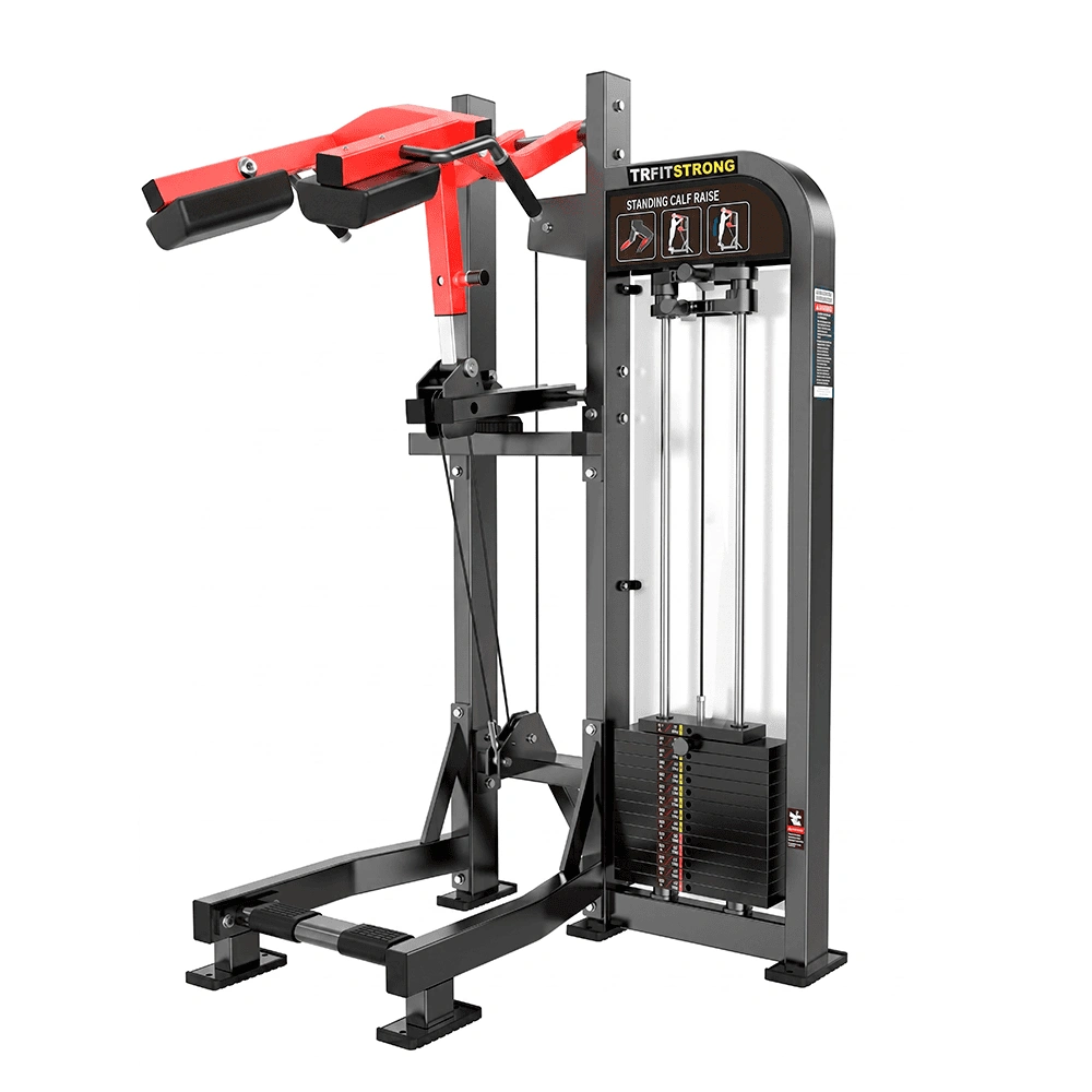 Máquina Panturrilha em Pé HS18, equipamento de musculação profissional para treino de panturrilhas em academias, condomínios, hotéis e estúdios fitness.