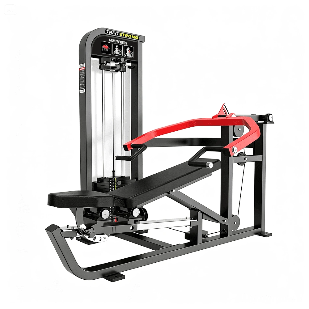 Máquina Multi Press para treino de peito, ombros e tríceps HS35