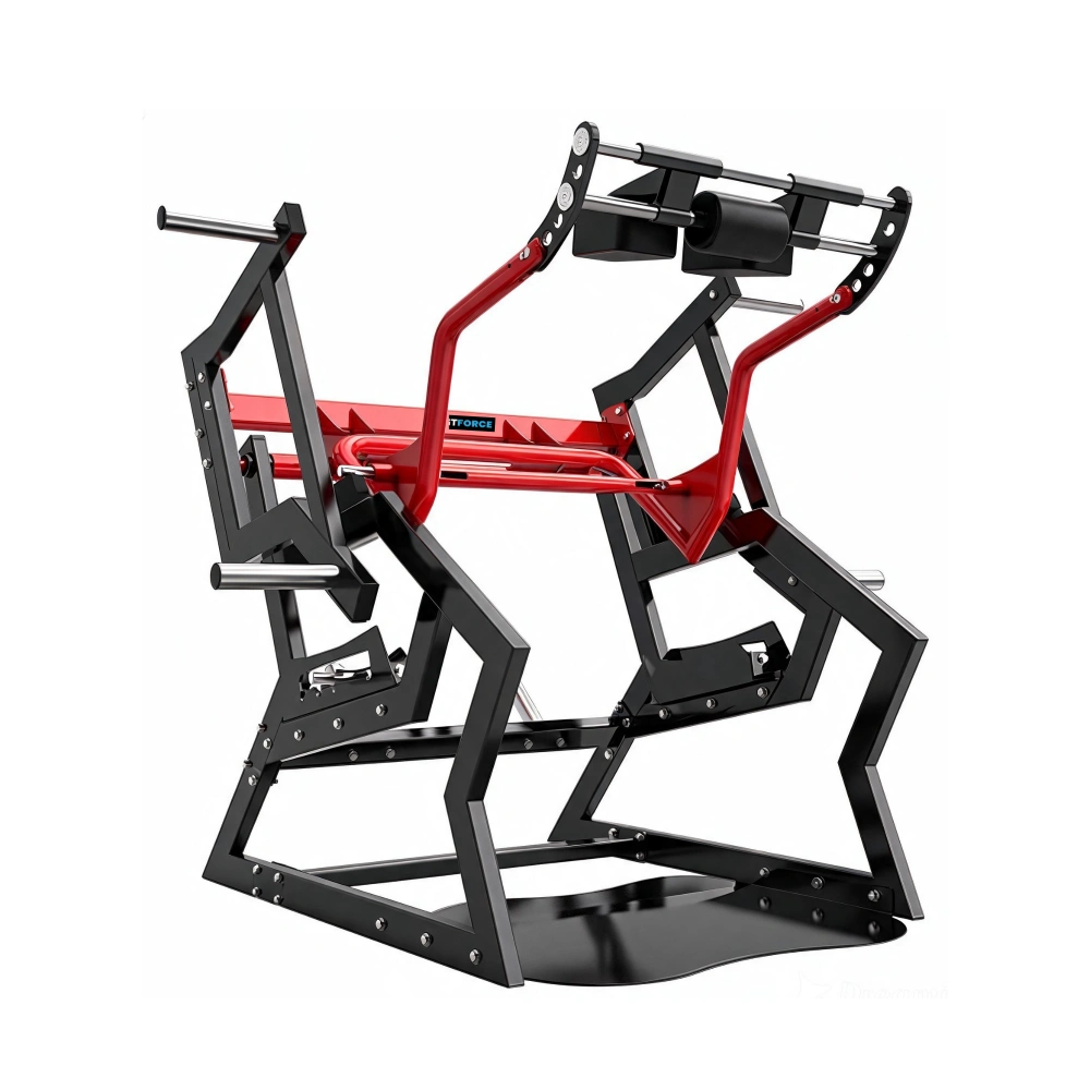 Máquina de Agachamento Pêndulo Profissional TM111 para treino de pernas, quadríceps e glúteos em academia.