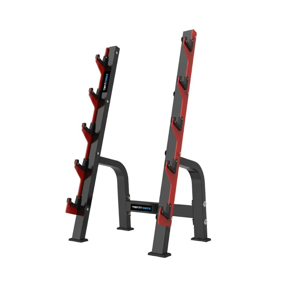 Suporte para Barras Curtas TM61 para organização de barras de musculação