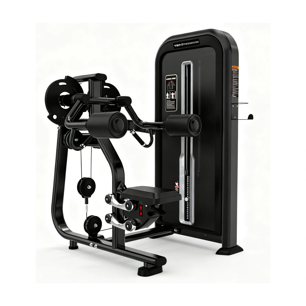 Máquina de elevação lateral TY07 profissional para treino de ombros com torre de peso de 80 kg