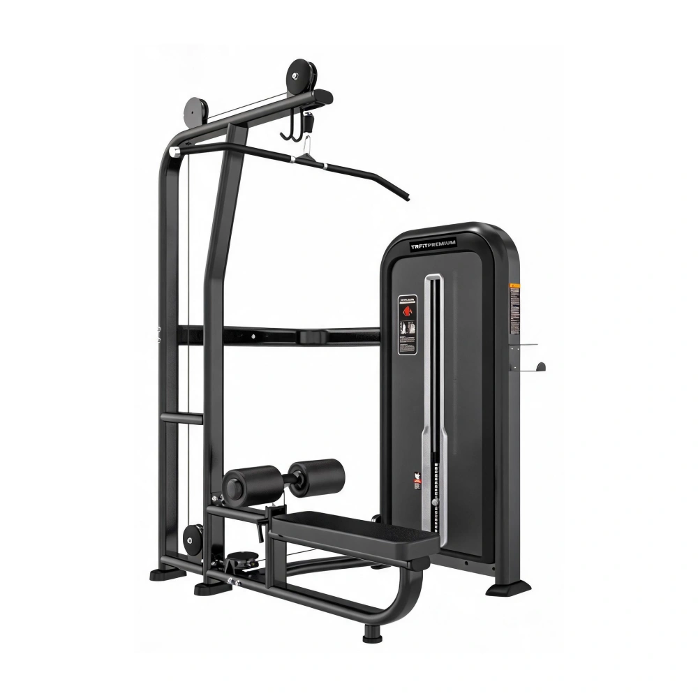 Máquina Puxada Alta TY33 TRFit para treino de costas, dorsais, bíceps e membros superiores com torre de peso de 100 kg