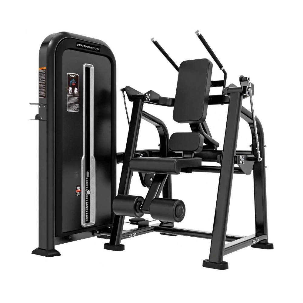 Máquina Abdominal Crunch TY35 TRFit para treino de abdômen, core e fortalecimento abdominal com torre de peso de 100 kg
