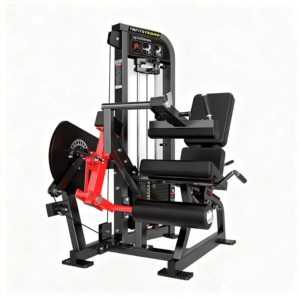 Cadeira Extensora e Flexora para treino de pernas, quadríceps e posteriores de coxa HS31